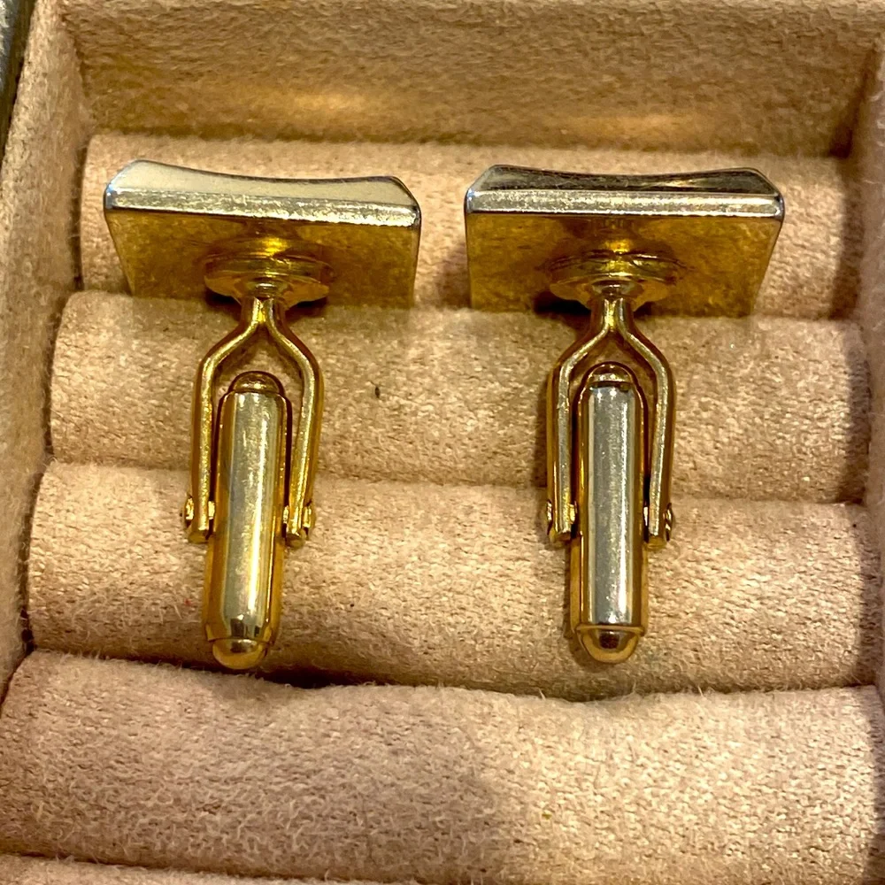 Vintage Mid Century Starburst Cufflinks